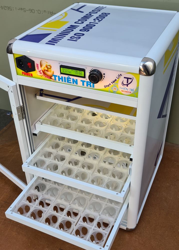 máy ấp trứng gà tự động Thiên Trí 100 trứng